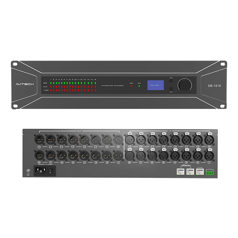 16-Kanal-Dante-Audio-Interface