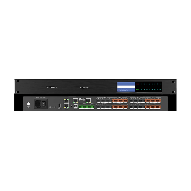 Was ist ein 64 -Kanal -Dante -DSP und wie revolutioniert er Audio -Netzwerke?