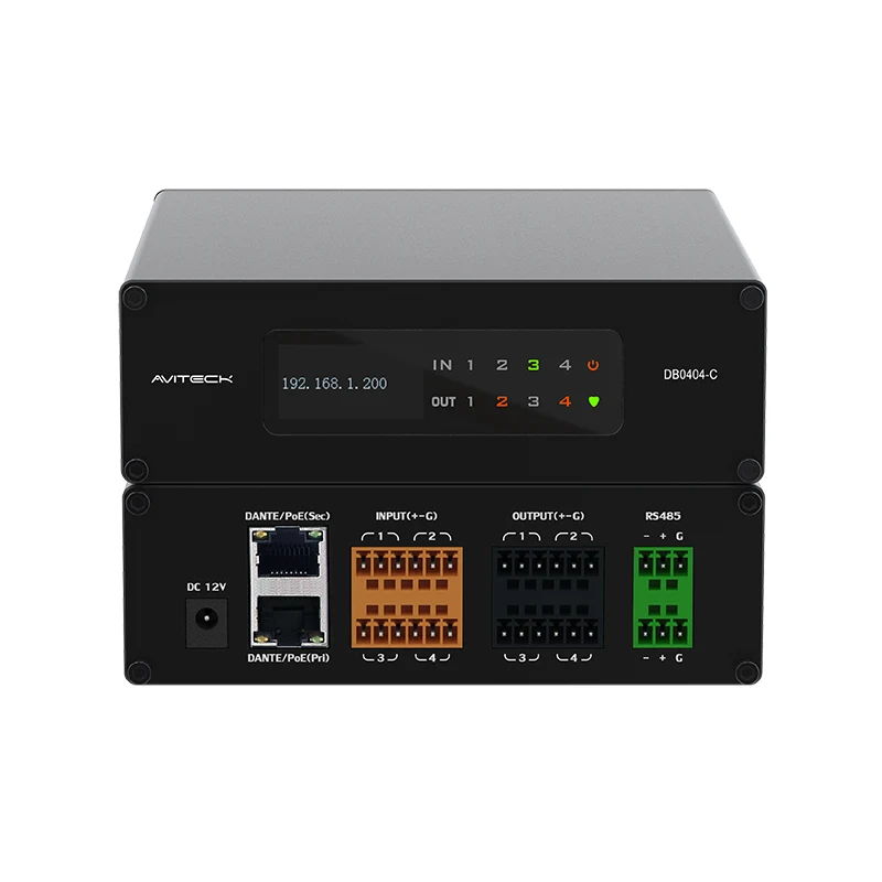 4-Kanal-Dante-DSP