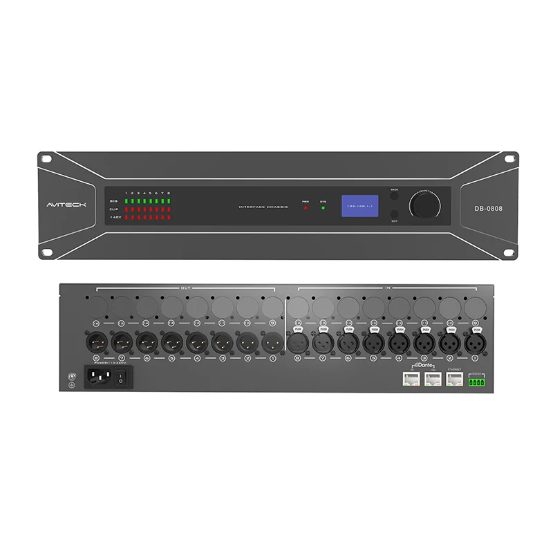 8-Kanal-Dante-Audio-Interface