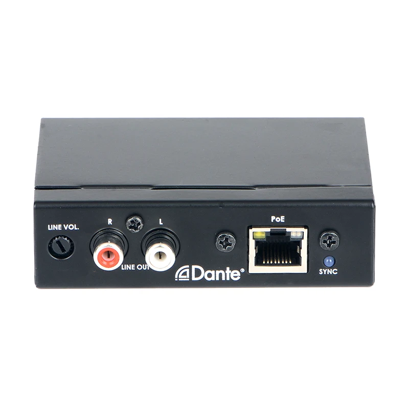 Audio -Leitung RCA Ausgabe Dante Interface